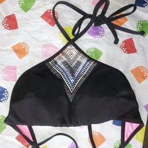 VS PINK halter high-neck bikini top